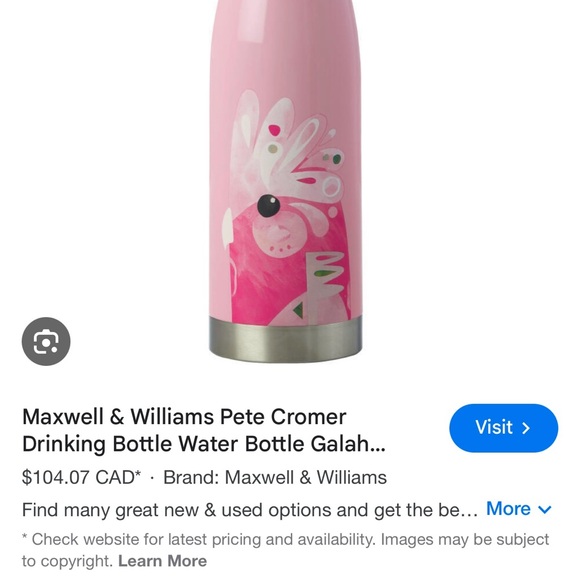 “Go” Bottle Maxwell & Williams - Picture 2 of 4